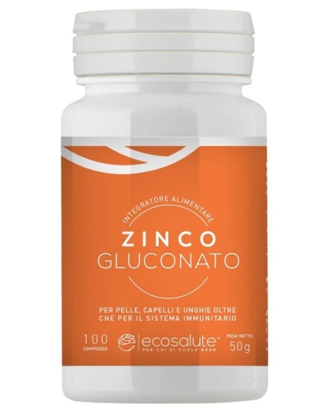Zinco Gluconato 100 Compresse &ndash; Sistema Immunitario Pelle e Capelli