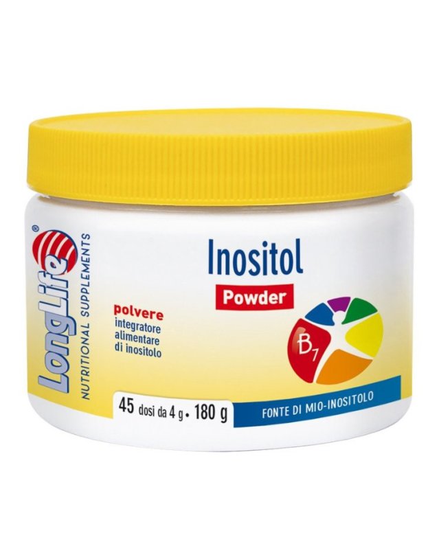 Inositolo Longlife 180 g - Controllo dei Lipidi Plasmatici
