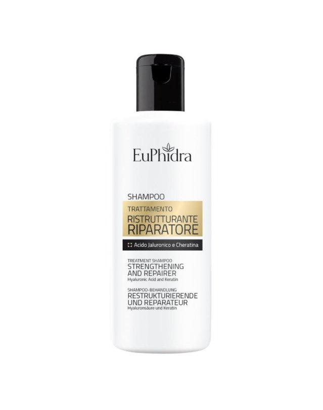 Shampoo Ristrutturante Rinforzante Euphidra 200ml - Capelli Danneggiati