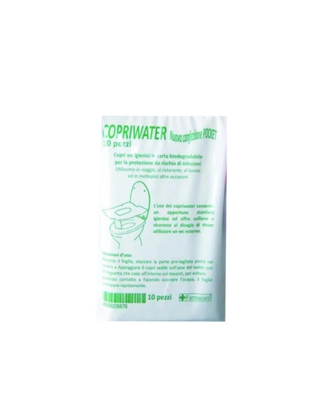 Copriwater Monouso 10 pz &ndash; Igiene e Protezione WC Estranei
