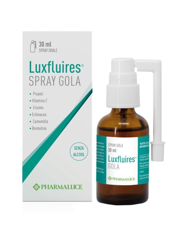 Luxfluires Gola Spray 30ml &ndash; Gola e Difese Immunitarie