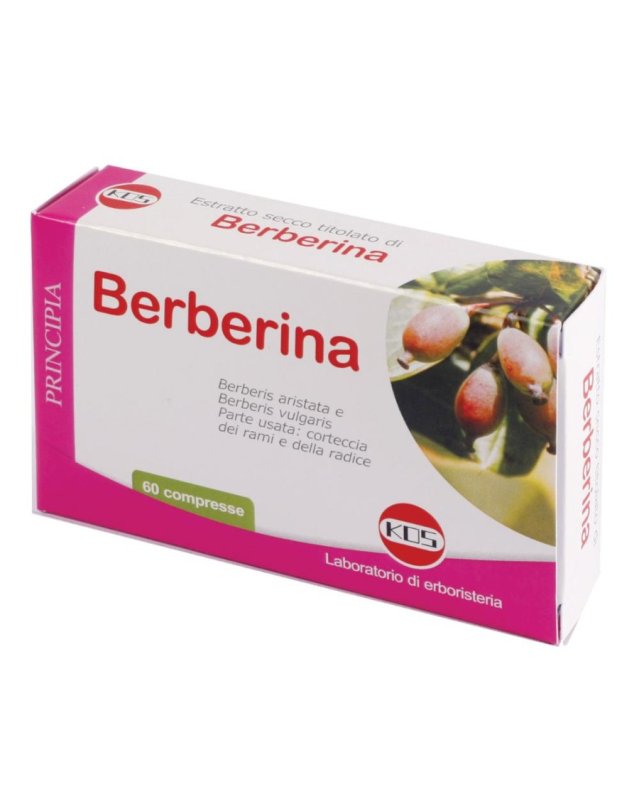 Berberina Kos 60 Compresse - Funzione Cardiovascolare ed Epatica