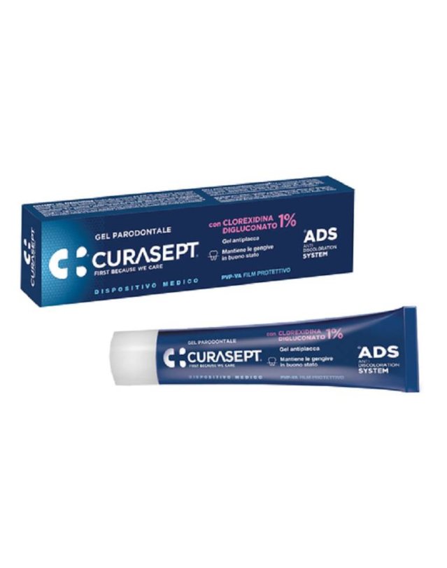 Gel Parodontale Curasept Ads 30ml - Antiplacca e Antisettico Gel Parodontale Curasept Ads 30ml - Antiplacca e Antisettico
