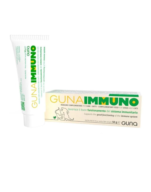 Immuno Supporto Cani e Gatti GUNA 50g - Difese Immunitarie Immuno Supporto Cani e Gatti GUNA 50g - Difese Immunitarie