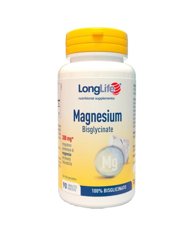 Magnesio Bisglicinato 90 Tavolette - Supporto Muscolare e Metabolismo