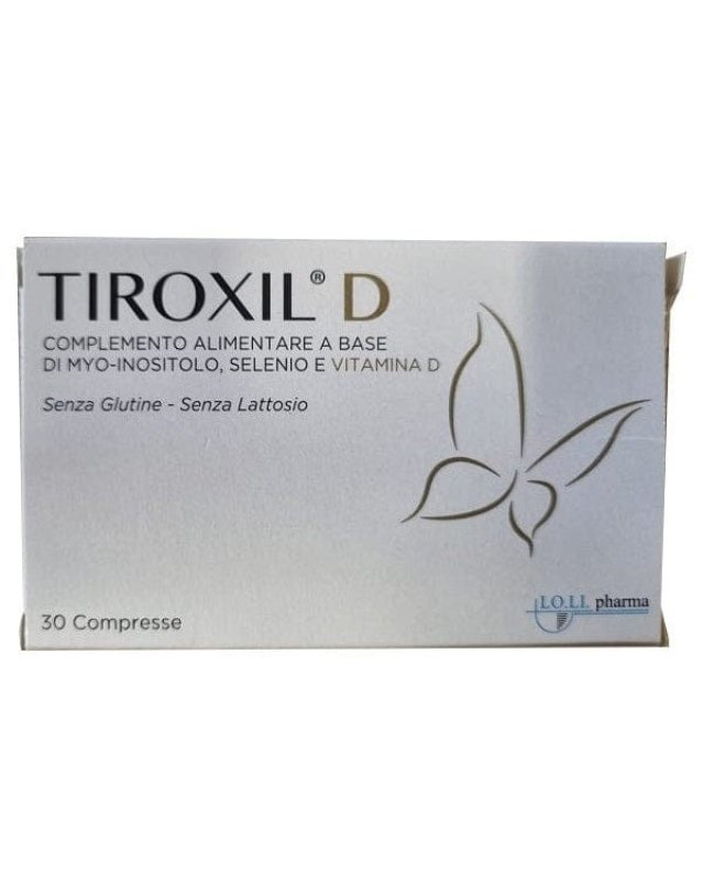 Tiroxil D 30 Compresse – Tiroide, Selenio e Vitamina D Tiroxil D 30 Compresse – Tiroide, Selenio e Vitamina D