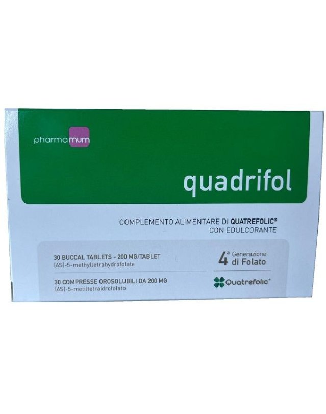 Quadrifol 30 Compresse Orosolubili - Crescita Tessuti Materni