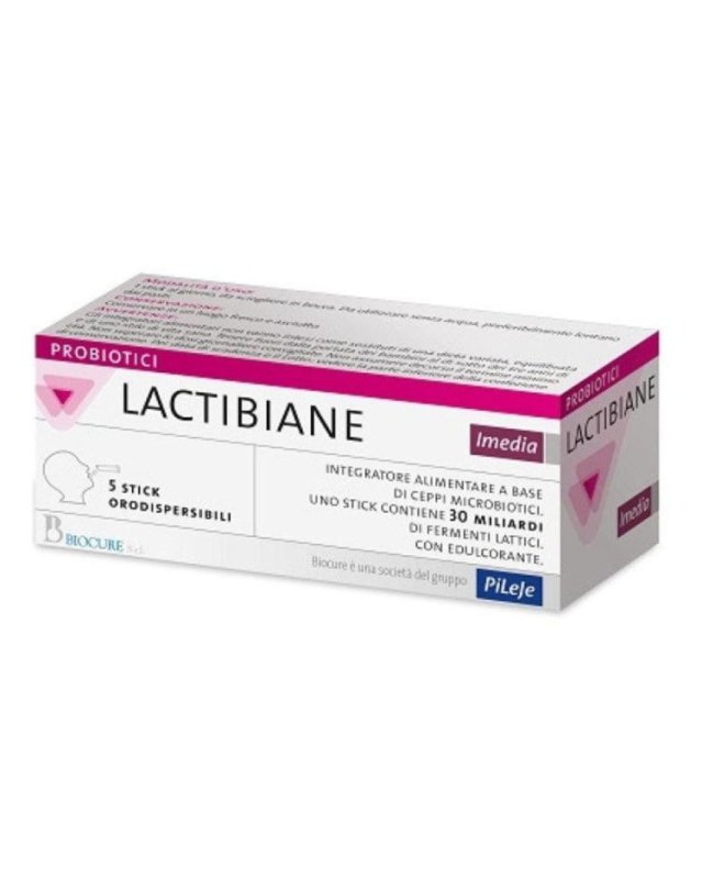 Lactibiane Imedia 5 Stick &ndash; Fermenti Lattici Equilibrio Intestinale