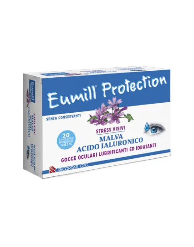 Eumill Protection 20 flaconcini - Soluzione Idratante Occhi Eumill Protection 20 flaconcini - Soluzione Idratante Occhi
