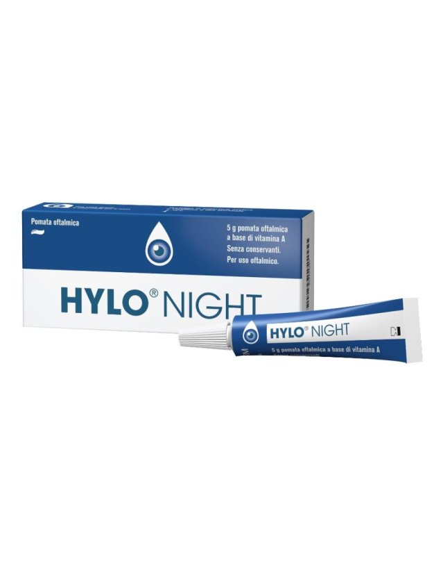 Hylo Night 5g Pomata Oftalmica per Occhio Secco Notturno Hylo Night 5g Pomata Oftalmica per Occhio Secco Notturno