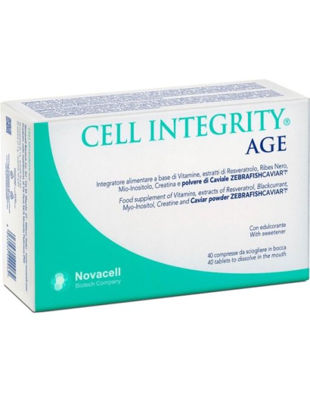 Cell Integrity Age 40 Compresse - Antiossidante e Metabolismo Energetico Cell Integrity Age 40 Compresse - Antiossidante e Metabolismo Energetico