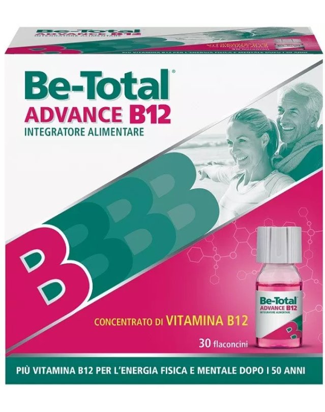 Be-Total Advance B12 30 Flaconcini - Energia e Mente Attiva Be-Total Advance B12 30 Flaconcini - Energia e Mente Attiva