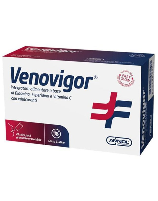 Amnol Venovigor 20 Stick Pack Orosolubili