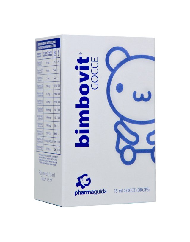 Bimbovit Gocce 15ml - Integratore Multivitaminico, Supporto Immunitario