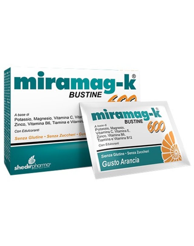 Miramag K 600 20 Bustine – Energia Muscolare e Riduzione Stanchezza Miramag K 600 20 Bustine – Energia Muscolare e Riduzione Stanchezza
