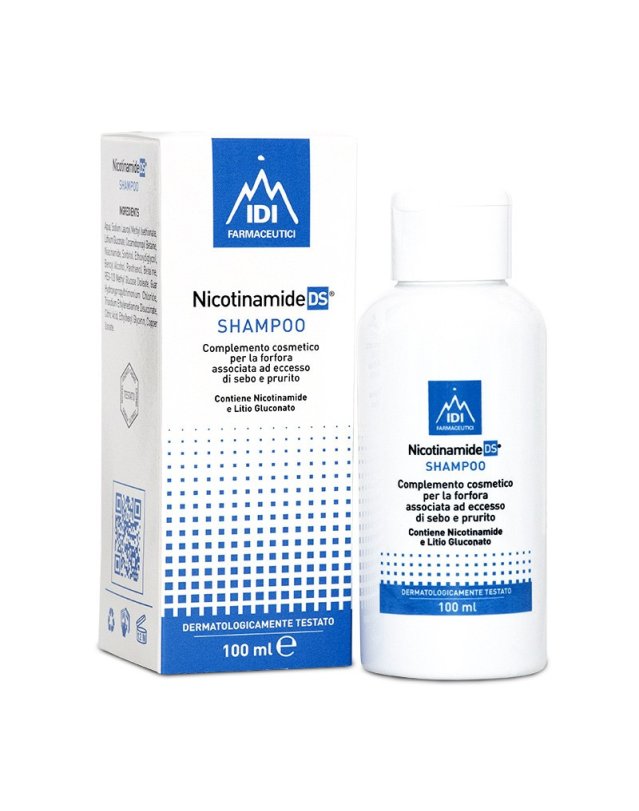Nicotinamide Ds Shampoo 100ml Capelli e Cuoio Capelluto Nicotinamide Ds Shampoo 100ml Capelli e Cuoio Capelluto