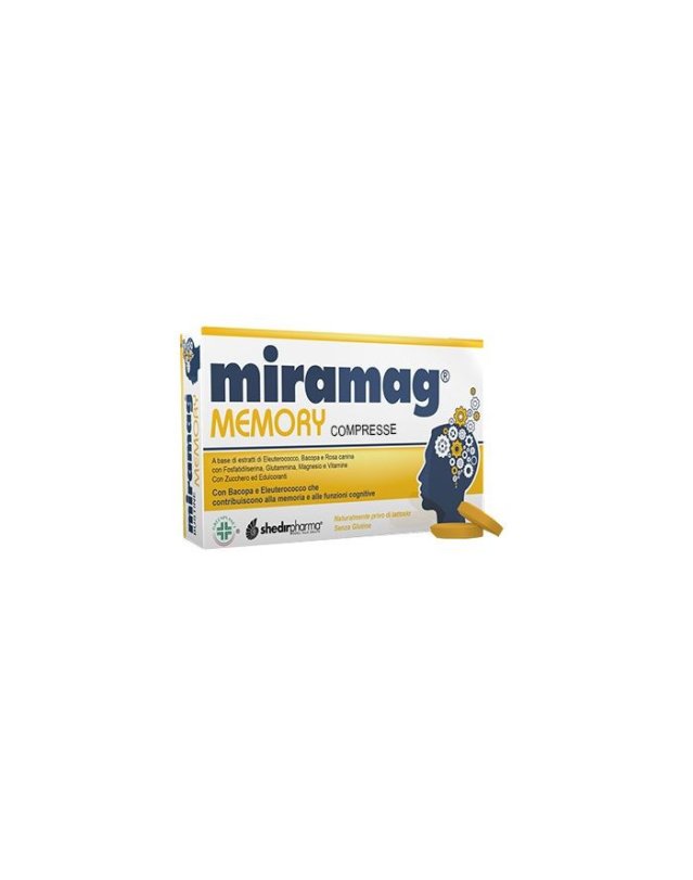 Miramag Memory 40 Compresse Rivestite - Memoria e Funzioni Cognitive Miramag Memory 40 Compresse Rivestite - Memoria e Funzioni Cognitive