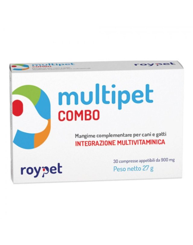 Multipet Combo 30 Compresse Vitamine e Minerali per Cani e Gatti