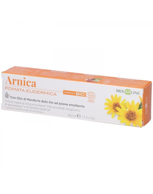 Arnica Pomata Eudermica Bio 50ml &ndash; Lenitiva per Massaggi