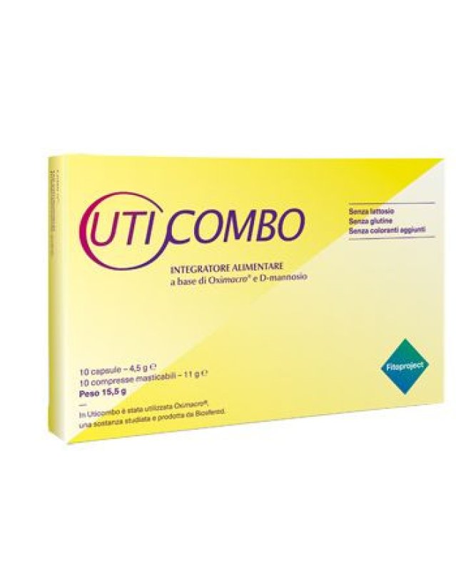 Fitoproject Uticombo 10 Capsule e 10 Compresse Masticabili