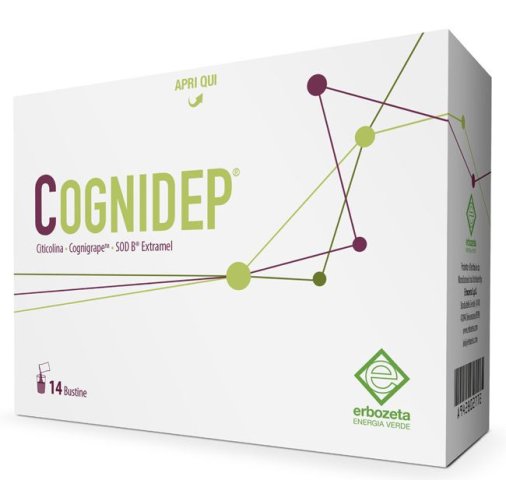 Erbozeta Cognidep Integratore per Memoria e Concentrazione - 14 Bustine Erbozeta Cognidep Integratore per Memoria e Concentrazione - 14 Bustine