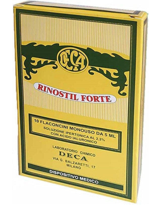 Rinostil Forte 10 flaconcini da 5ml - Soluzione Ipertonica Rinostil Forte 10 flaconcini da 5ml - Soluzione Ipertonica