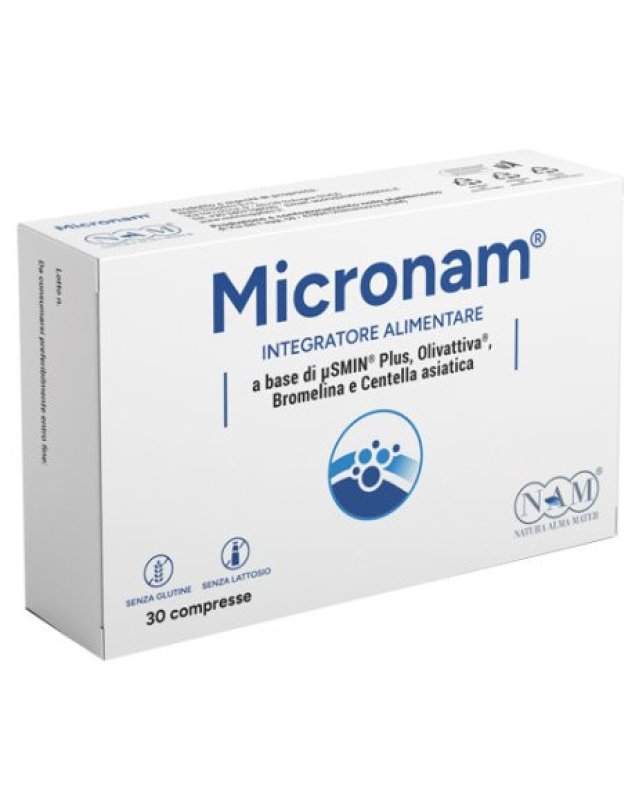 Micronam Integratore Circolazione Vitamina C - 30 Compresse