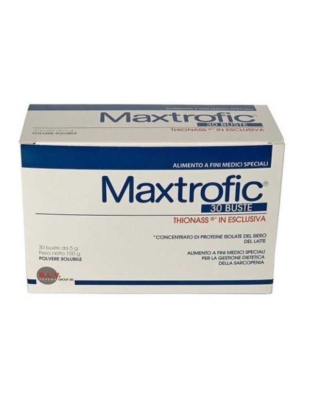 Maxtrofic 30 Bustine – Proteine per la Massa Muscolare Sarcopenia Maxtrofic 30 Bustine – Proteine per la Massa Muscolare Sarcopenia