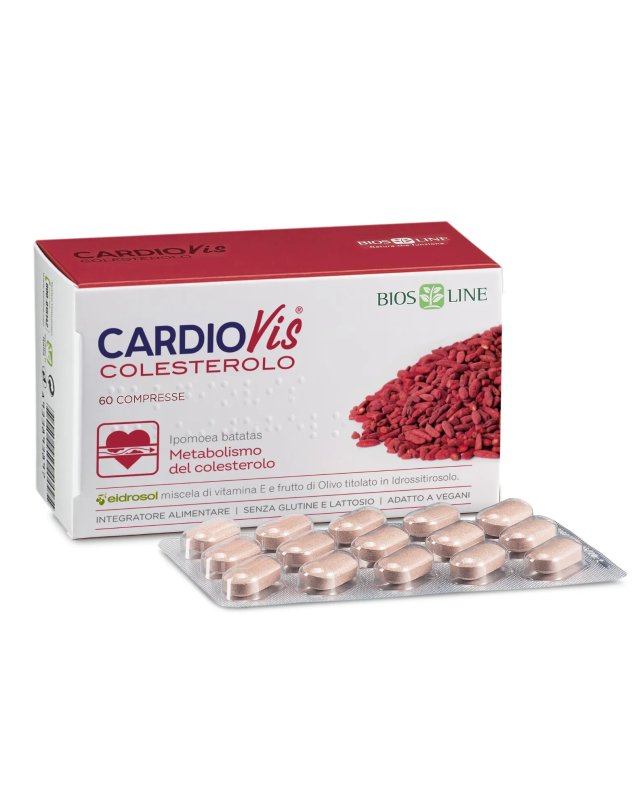Cardiovis Colesterolo 60 Cpr - Controllo Colesterolo e Trigliceridi