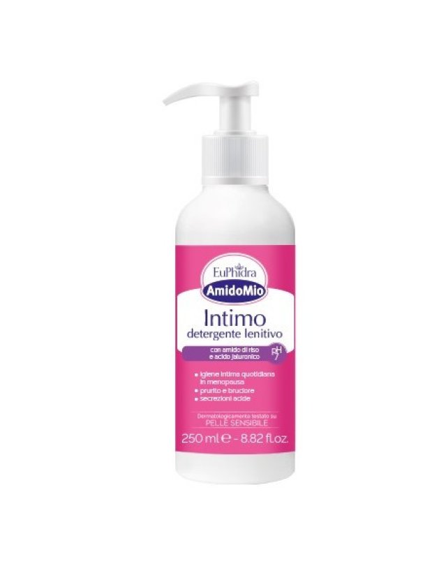 Detergente Intimo 250ml Lenitivo pH 7 per Igiene Quotidiana Detergente Intimo 250ml Lenitivo pH 7 per Igiene Quotidiana