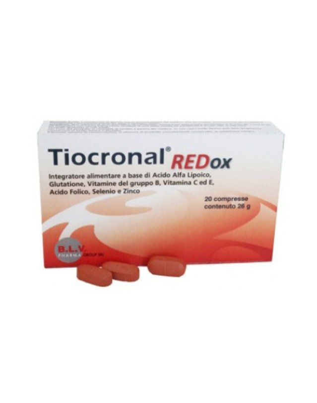 Tiocronal Redox Integratore 20 Compresse Antiossidante