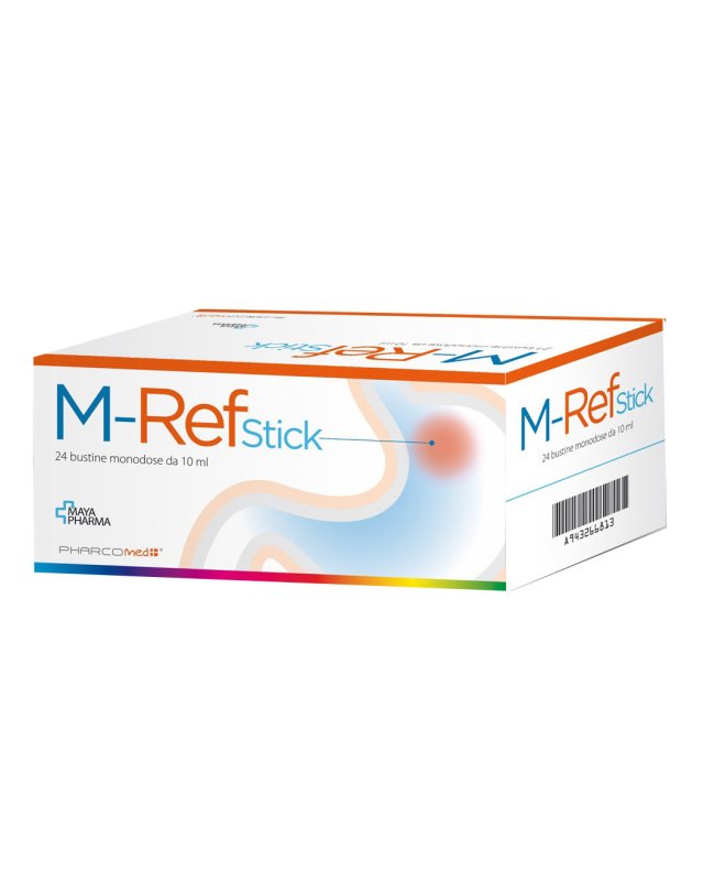 M-Ref 24 Stick Monodose da 10ml - Reflusso Gastroesofageo M-Ref 24 Stick Monodose da 10ml - Reflusso Gastroesofageo