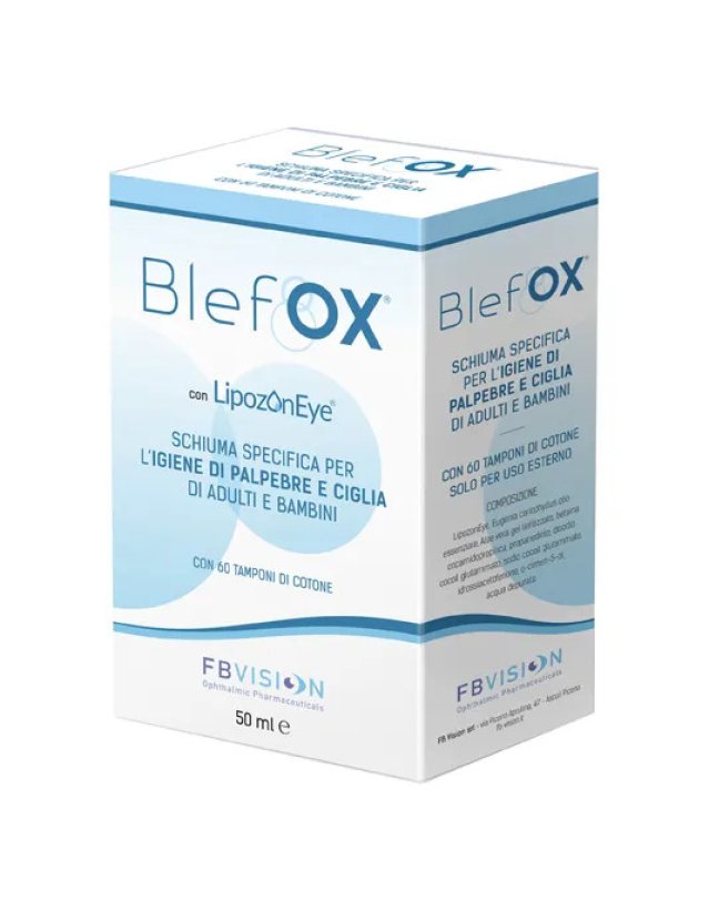 BlefOX 50ml - Igiene Palpebre e Ciglia BlefOX 50ml - Igiene Palpebre e Ciglia