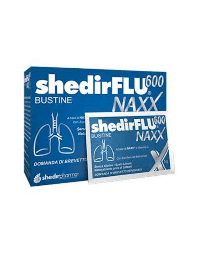 Shedirflu 600 Naxx 20 Bustine - Vie Respiratorie e Sistema Immunitario Shedirflu 600 Naxx 20 Bustine - Vie Respiratorie e Sistema Immunitario