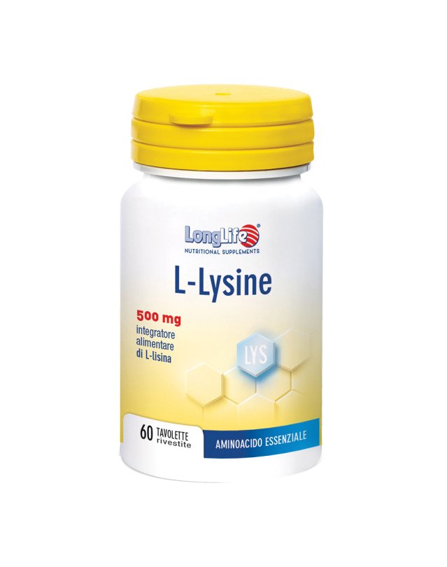 L-Lisina 500mg 60 Tavolette - Supporto Tessuti Connettivi