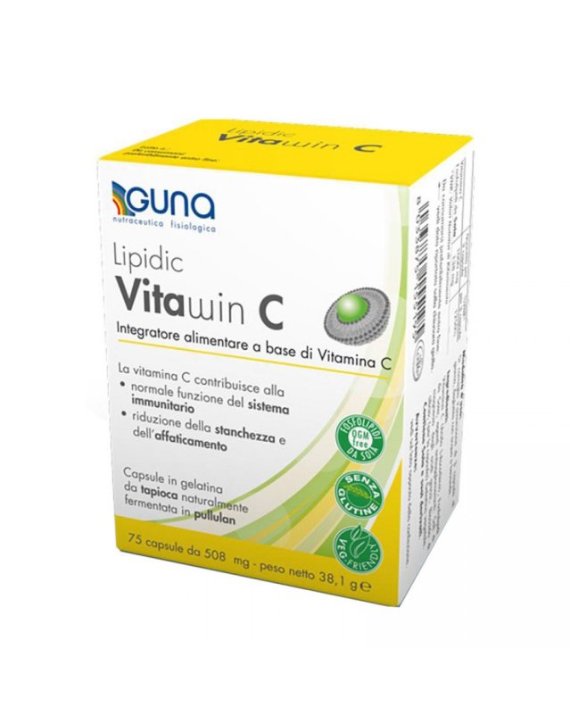 Lipidic Vitawin C 75 Capsule - Energia e Difese Immunitarie Lipidic Vitawin C 75 Capsule - Energia e Difese Immunitarie