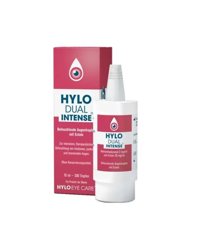 Hylo Dual Intense 10ml Collirio - Occhi Secchi e Lubrificazione Hylo Dual Intense 10ml Collirio - Occhi Secchi e Lubrificazione