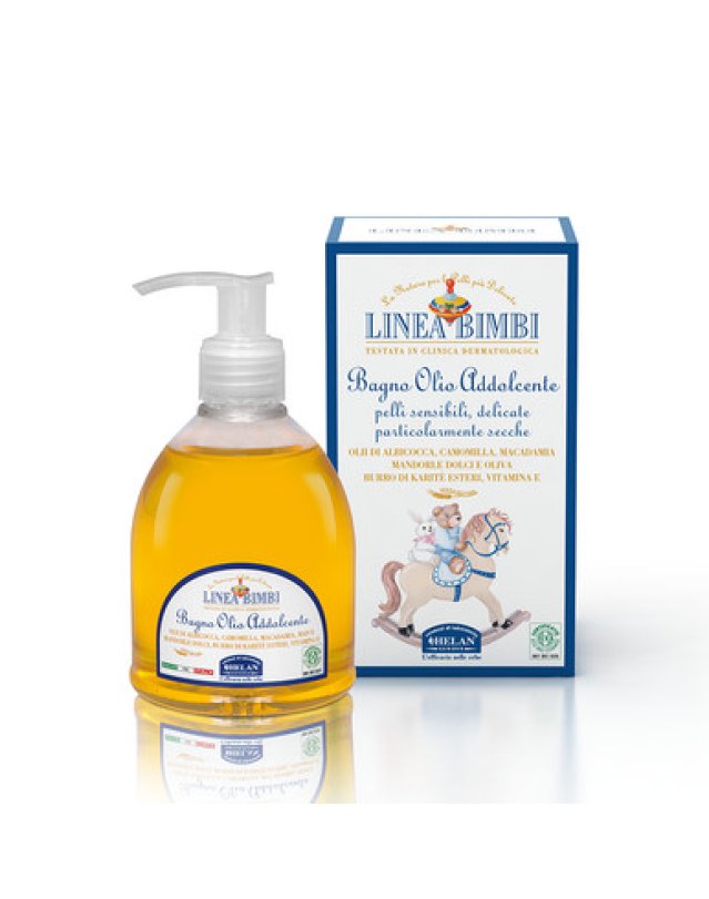 Bagno Olio Addolcente 240ml &ndash; Detergente Nutriente Pelle Sensibile Neonato