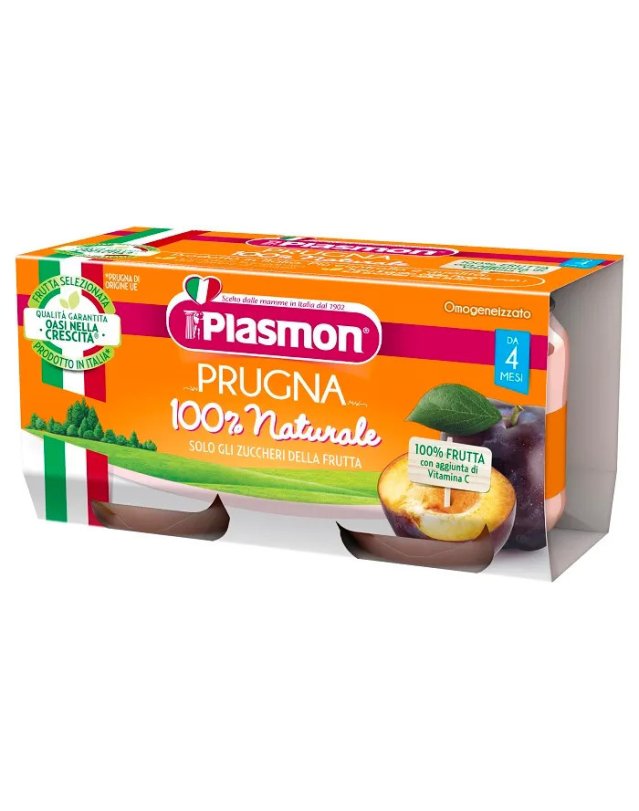 Omogeneizzato Prugna 2x80g – Frutta per Neonati dal 4° Mese Omogeneizzato Prugna 2x80g – Frutta per Neonati dal 4° Mese