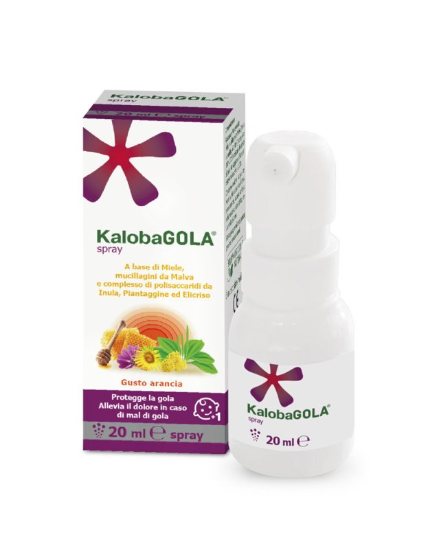 KalobaGola Spray 20ml – Sollievo Mal di Gola e Faringe KalobaGola Spray 20ml – Sollievo Mal di Gola e Faringe