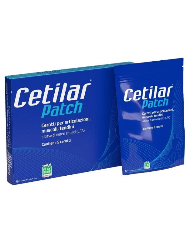 Cerotti Cetilar Patch 5 pz - Benessere Muscolare e Articolare Cerotti Cetilar Patch 5 pz - Benessere Muscolare e Articolare