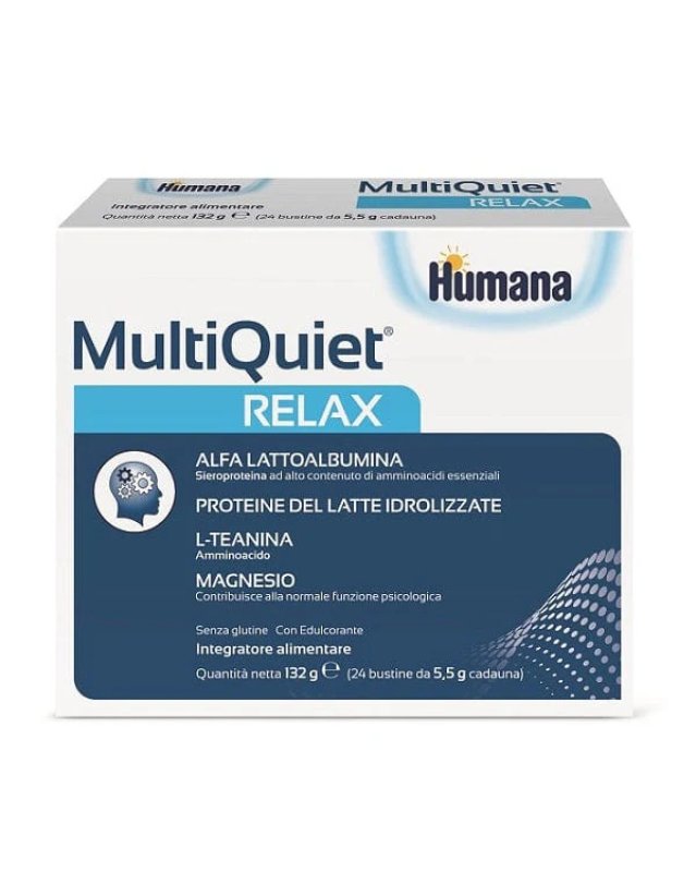 Multiquiet Relax 24 Bustine - Rilassamento e Benessere Mentale Multiquiet Relax 24 Bustine - Rilassamento e Benessere Mentale