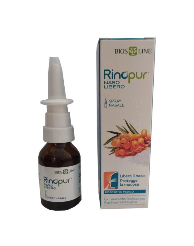 Rinopur Naso Libero Spray Nasale 20ml &ndash; Decongestionante e Idratante