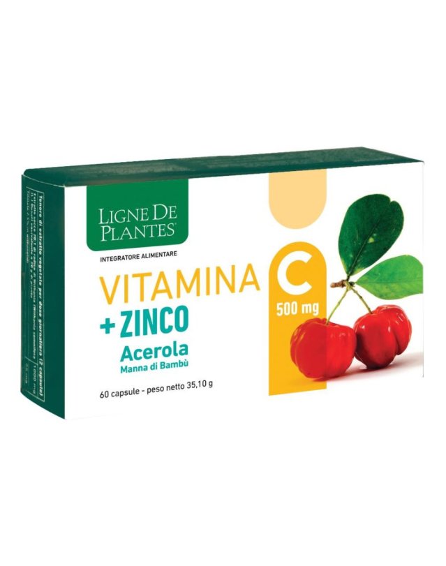 Vitamina C, Zinco, Acerola 60 capsule - Difese Immunitarie Vitamina C, Zinco, Acerola 60 capsule - Difese Immunitarie