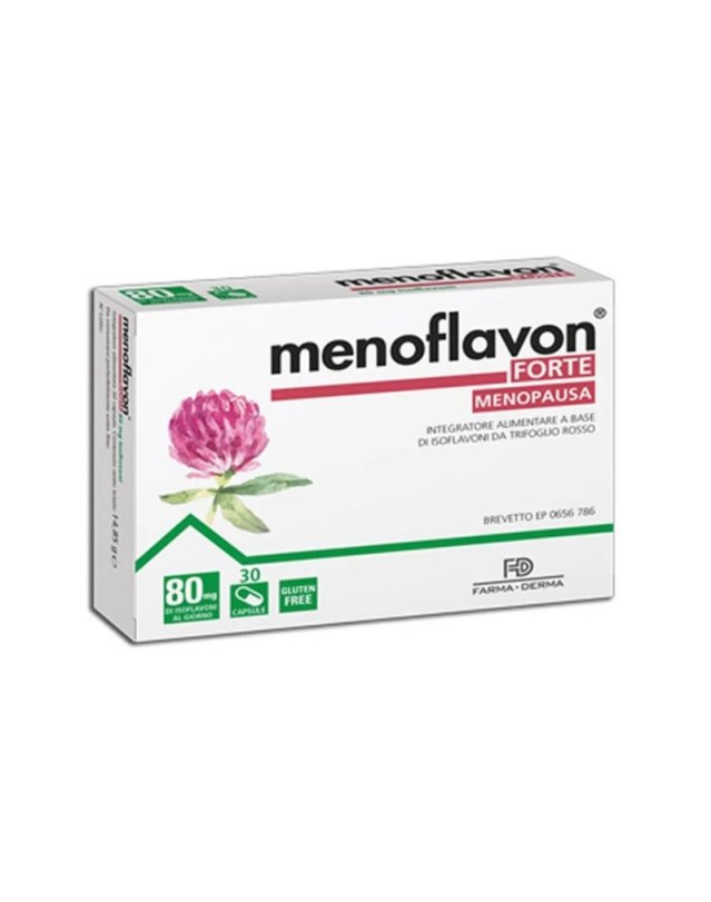 Menoflavon Forte 30 capsule - Contrasta Disturbi Menopausa