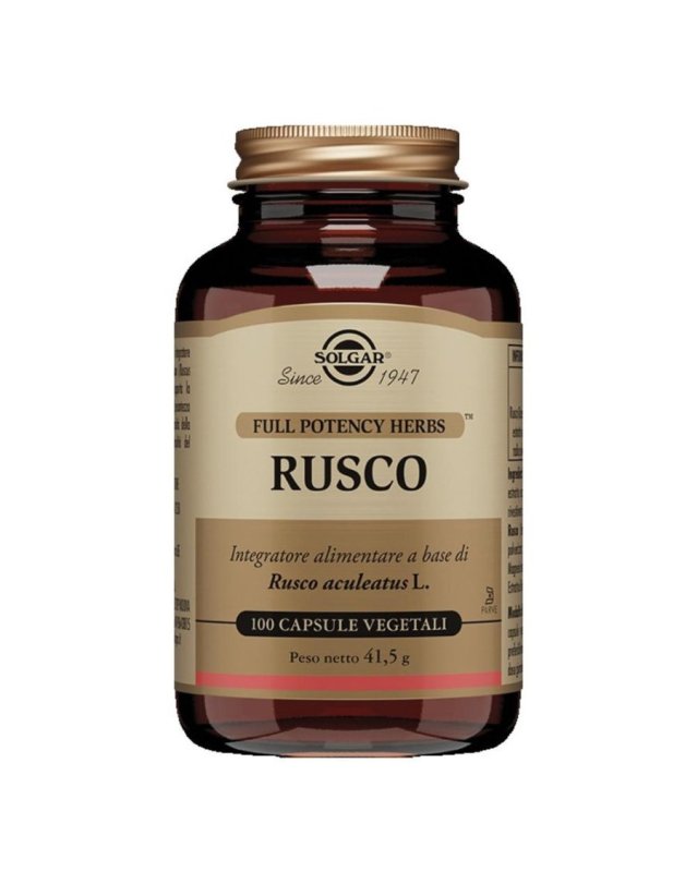 Rusco 100 Capsule Vegetali - Circolazione Venosa e Microcircolo