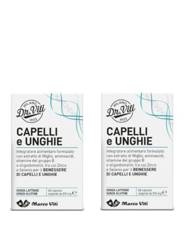 Capelli Unghie 120 Capsule - Benessere e Forza