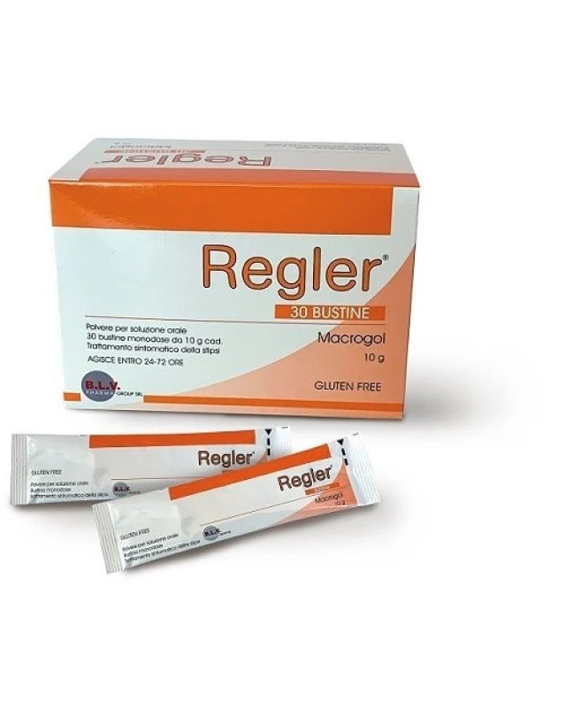 Regler Macrogol 30 Bustine - Stipsi e Regolarit&agrave; Intestinale