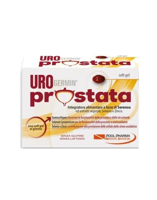 Urogermin Prostata 60 Softgel - Funzionalit&agrave; Prostata e Vie Urinarie