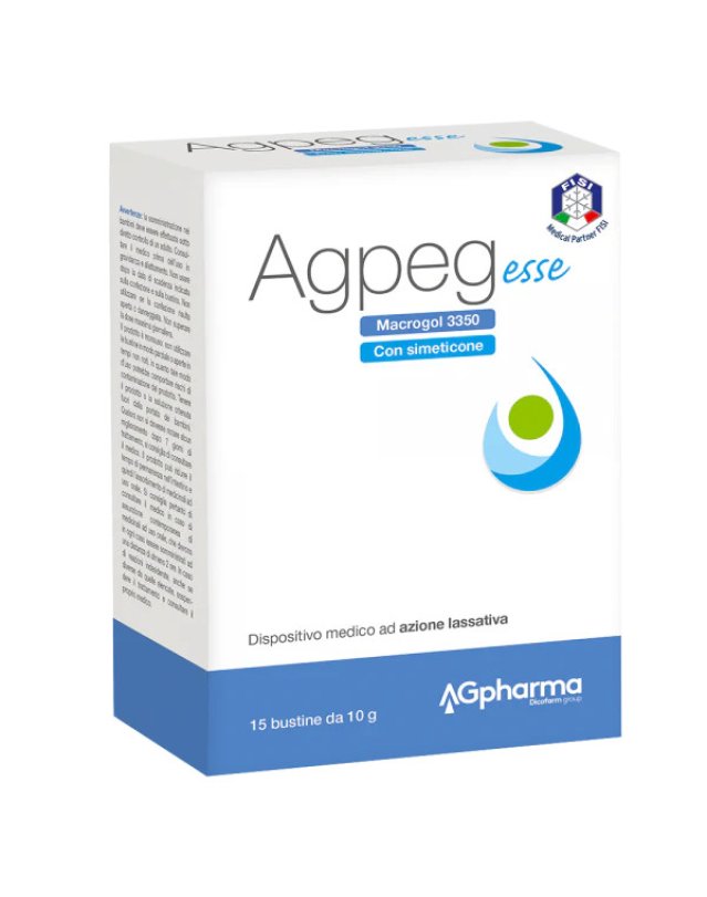 Agpeg Esse 15 Bustine - Stipsi e Benessere Intestinale Agpeg Esse 15 Bustine - Stipsi e Benessere Intestinale